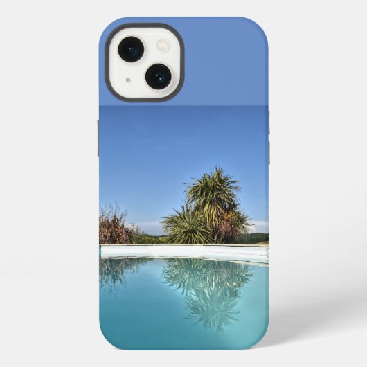 Etui iPhone 13 Étui iPhone Pool and Palms (Verso)