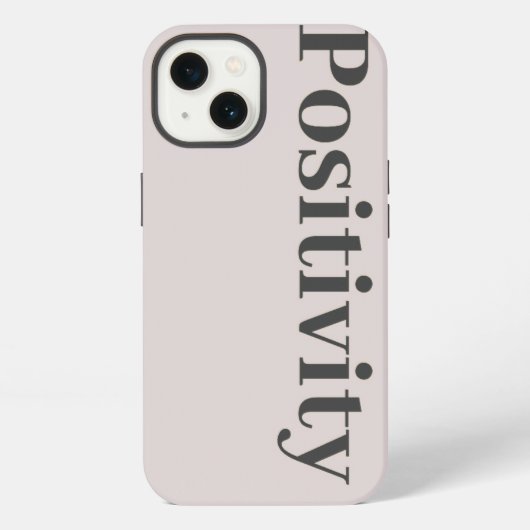 Etui iPhone 13 Étui iPhone Positivité (Verso)