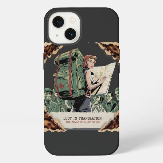Etui iPhone 13 Étui Iphone pour Voyage Solo Classique | Design Vi (Verso)