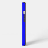 Etui iPhone 13 Étui iPhone X bleu (Côté gauche)