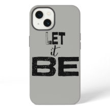 Étui Let It Be Quote Case-Mate pour iPhone