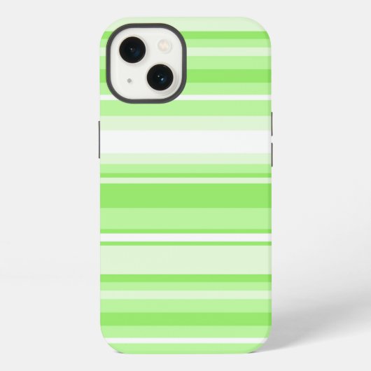 Etui iPhone 13 Étui Lime stripes Case-Mate pour iPhone (Verso)