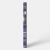 Etui iPhone 13 Étui Monogram violet heather rayé Case-Mate pour i (Côté gauche)