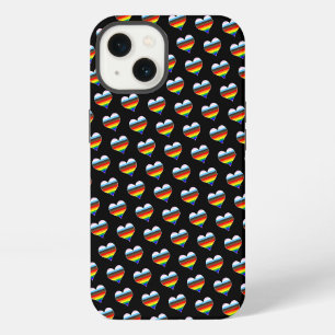 Etui iPhone 13 Étui motif cœur arc-en-ciel Case-Mate pour iPhone