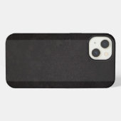 Etui iPhone 13 Étui noir et bleu (Verso Horizontal)