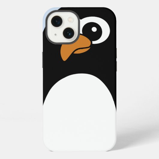 Etui iPhone 13 Étui pingouin (Verso)