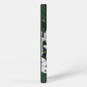 Etui iPhone 13 Étui pour iPad Fleurs Tropicales Blanches Magnifiq (Côté droit)