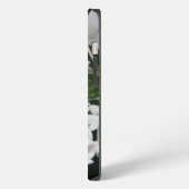 Etui iPhone 13 Étui pour iPad Fleurs Tropicales Blanches Magnifiq (Côté gauche)