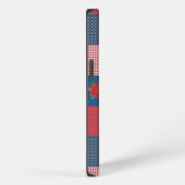 Etui iPhone 13 Étui pour iPad Mini Retina : Patchwork de cœurs et (Côté droit)
