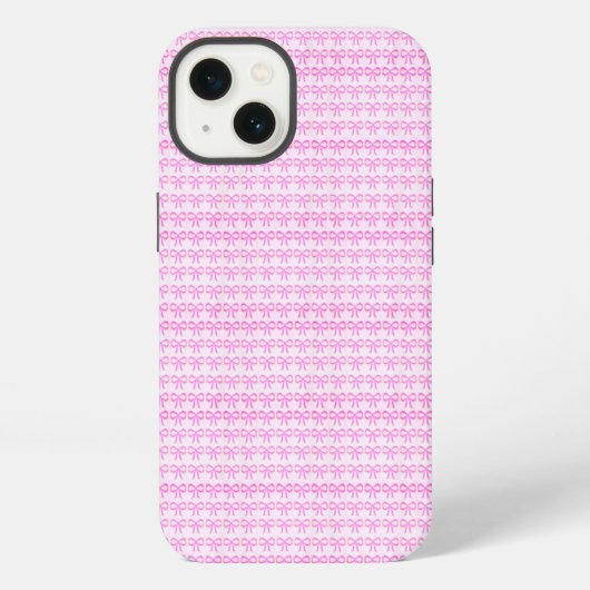 Etui iPhone 13 Étui pour iPhone 13 à rubans roses (Verso)