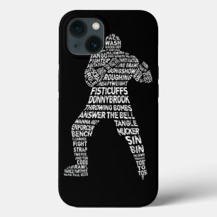 Etui iPhone 13 Étui pour iPhone 5 Art Word Goon Enforcer de Hocke