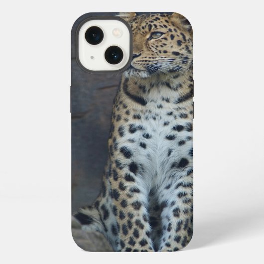 Etui iPhone 13 Étui pour iPhone 6 Léopard de l'Amour (Verso)