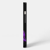 Etui iPhone 13 Étui pour iPhone 6 Licorne de Feu Violet (Côté gauche)