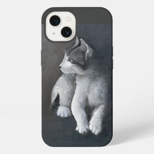 Etui iPhone 13 Étui pour iPhone Case-Mate chaton tigré (Verso)