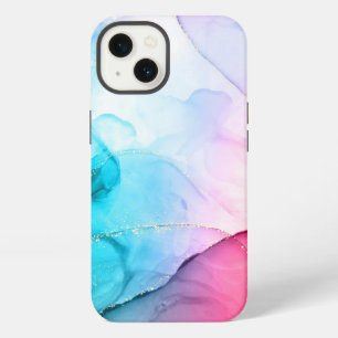 Etui iPhone 13 Étui pour iPhone / iPad à motif aquarelle rose ble