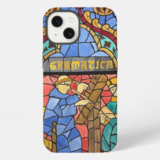 Etui iPhone 13 Étui pour iPhone / iPad avec vitrail Gramatica (Verso)