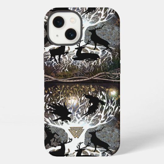 Etui iPhone 13 Étui pour iPhone Ravens (Verso)