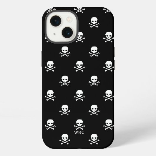 Etui iPhone 13 Étui pour iPhone Skull WHC (Verso)