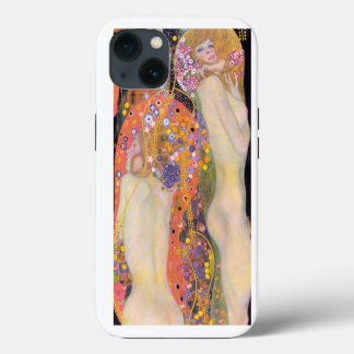 Etui iPhone 13 Étui pour iPhone Water Serpents de Gustav Klimt