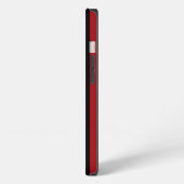 Etui iPhone 13 Étui pour mini iPad rouge au design moderne (Côté gauche)