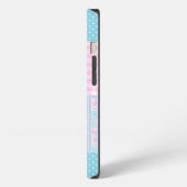 Etui iPhone 13 Étui pour Samsung Note 4 à patchwork papillons ros (Côté gauche)