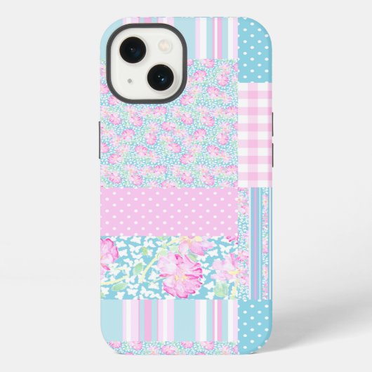 Etui iPhone 13 Étui pour Samsung Note 4 à patchwork papillons ros (Verso)