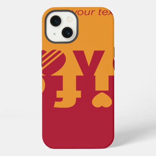 Etui iPhone 13 Étuis iPad LOVE LIFE (Verso)