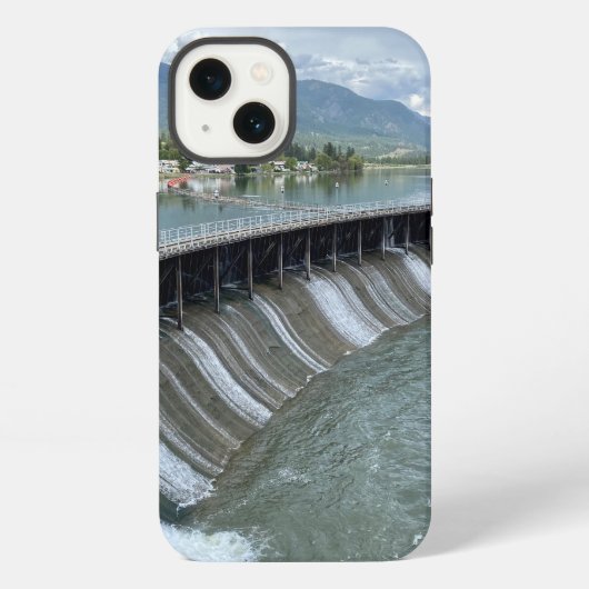 Etui iPhone 13 Étuis iPhone pour le barrage de Thompson Falls (Verso)