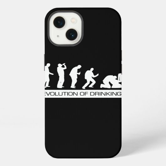 Etui iPhone 13 Évolution de la consommation d'alcool (Verso)