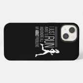Etui iPhone 13 Exécuter Ignorer les problèmes d'adultes (Verso Horizontal)