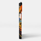 Etui iPhone 13 Exploser le vaisseau spatial (Côté droit)