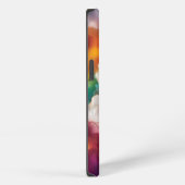 Etui iPhone 13 Explosion colorée Encre d'alcool (Côté droit)