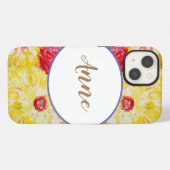 Etui iPhone 13 Explosion de printemps (Verso Horizontal)