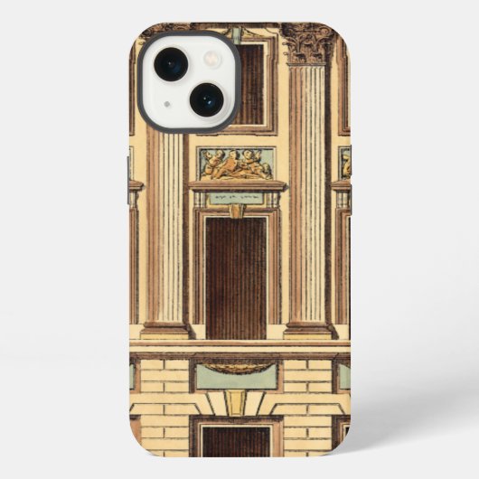 Etui iPhone 13 Façade architecturale par Jean Deneufforge (Verso)