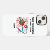 Etui iPhone 13 Faire des connexions créatives penser Neuron Synap (Verso Horizontal)