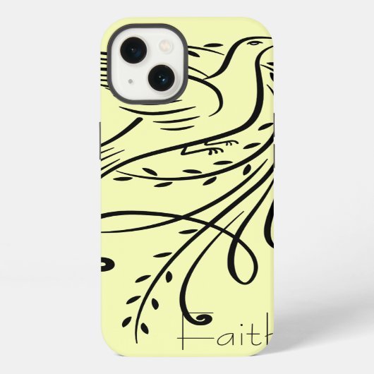 Etui iPhone 13 Faith Dove (Verso)