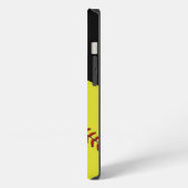 Etui iPhone 13 Fan de softball (Côté gauche)