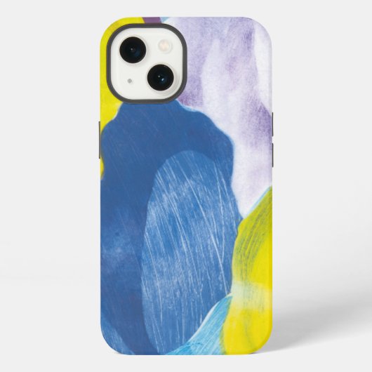 Etui iPhone 13 Faux Indigo III (Verso)