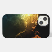 Etui iPhone 13 Femme de fumée (Verso Horizontal)