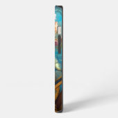 Etui iPhone 13 Femme jouant du luth Art fantastique afro-américai (Côté gauche)