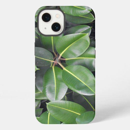 Etui iPhone 13 Fermeture de l'arbre en caoutchouc (Verso)