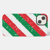 Etui iPhone 13 Festive Stripes Téléphone Case (Verso Horizontal)