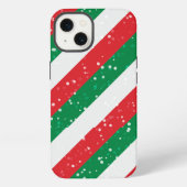 Etui iPhone 13 Festive Stripes Téléphone Case (Verso)