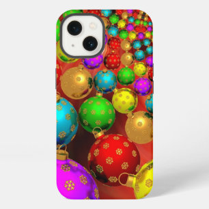 Etui iPhone 13 Fête des ornements de Noël
