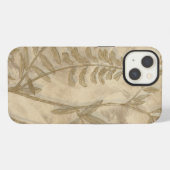 Etui iPhone 13 Feuillage doré I (Verso Horizontal)