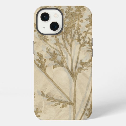 Etui iPhone 13 Feuillage doré II (Verso)