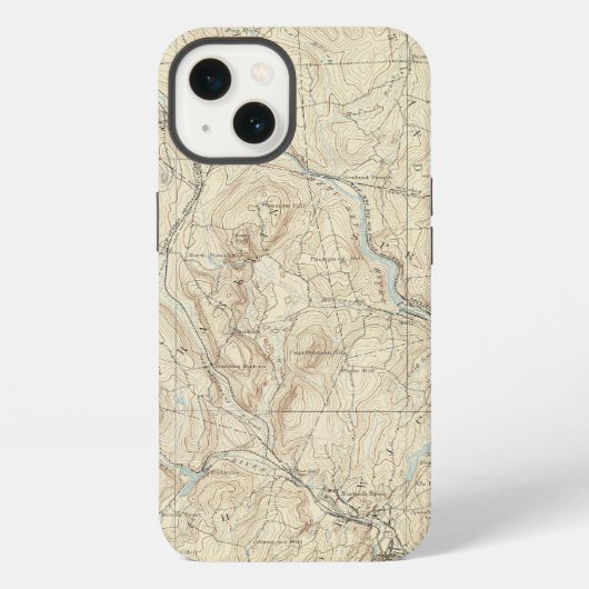 Etui iPhone 13 Feuille de 21 Norwich (Verso)