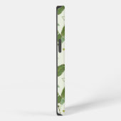 Etui iPhone 13 Feuille de bananier avec triangles (Côté droit)