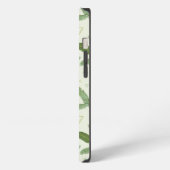 Etui iPhone 13 Feuille de bananier avec triangles (Côté gauche)