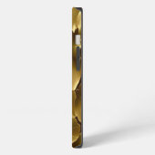 Etui iPhone 13 Feuille d'or (Côté gauche)
